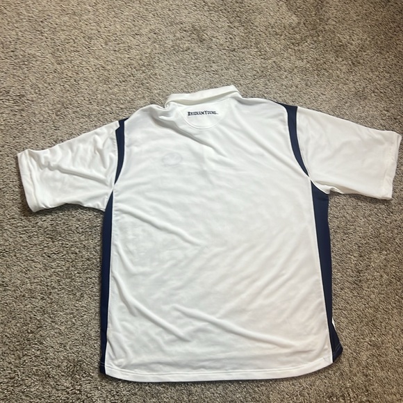 Nike Dri Fit BYU Brigham Young University White Polo Shirt Mens Size XXL Golf - Picture 7 of 8
